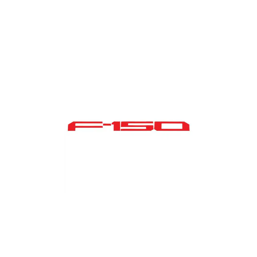 "F-150" Acrylic Emblem Insert - Red - REC264382RD
